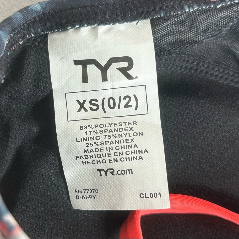 TYR Padma‎ Kira Medium Support Sports Bra Swim Top - Picture 5 of 10